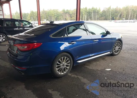 2015 Hyundai Sonata Limited from USA, damaged, VIN 5NPE34AF6FH098289